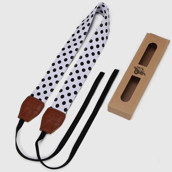 Roadfisher в горошек фотография плечевой ремень камера шейный держатель для Canon Nikon Sony