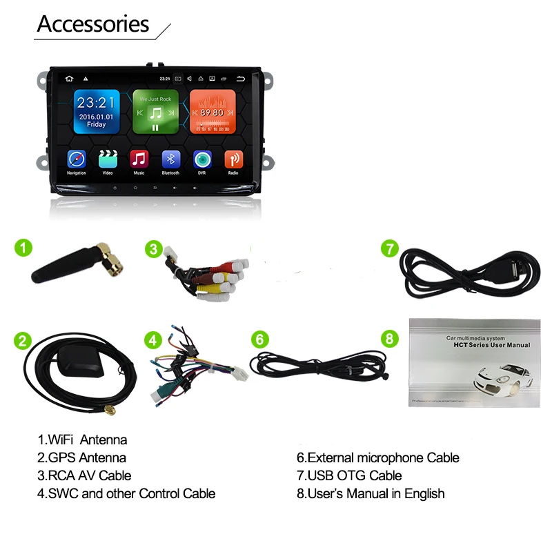 Восьмиядерный " Android 9,0 автомобильный DVD gps радио головное устройство для VW PASSAT TIGUAN GOLF 6 Polo Jetta Passat B6 BORA CADDY TOURAN
