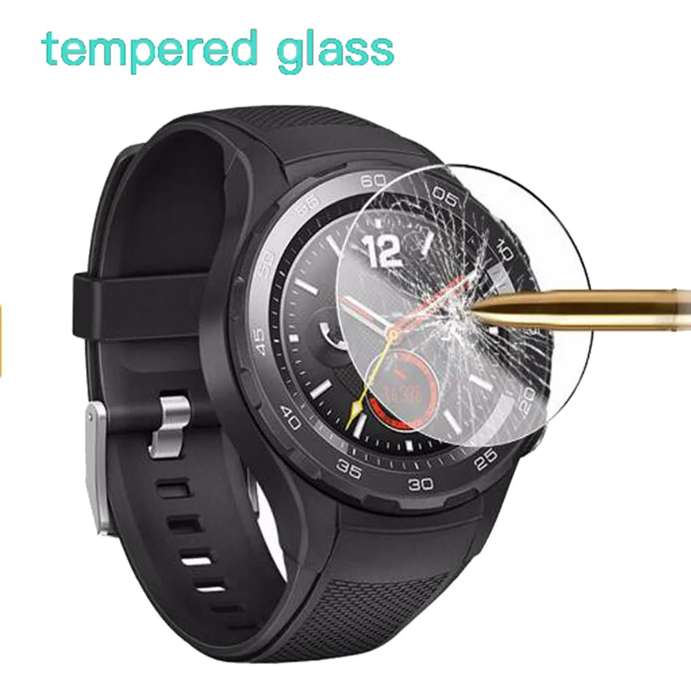 

Protective glass film For Huawei Watch 2 Tempered Glass full Screen Protector Protector Film Guard Anti Explosion Anti-shatter