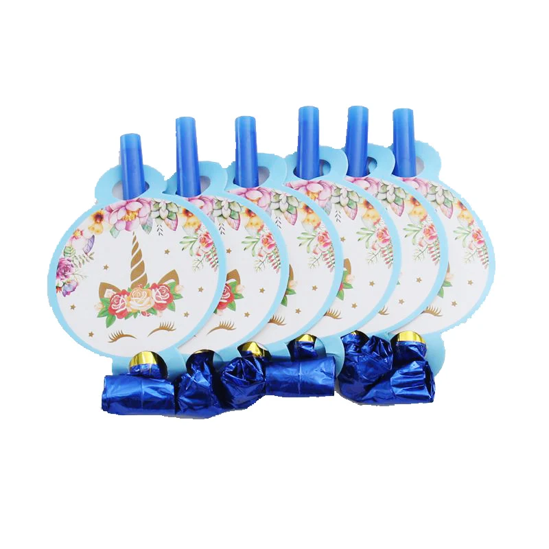 blowout 1pcs 1 компл. 29*40 см Единорог бумажная Складная пиньята Дети Девочки Мальчики День рождения поставщик с днем рождения украшения вечерние игрушки игры подарок - Цвет: blowout 1pcs