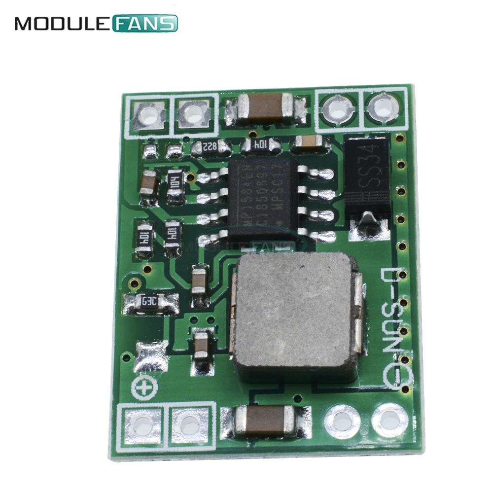 5PCS DC 7-28V to 5V Ultra Mini Step Down Power Supply Module DC-DC Buck Converter Input 7V~28V Output Max 3A Replace LM2596 | Электронные