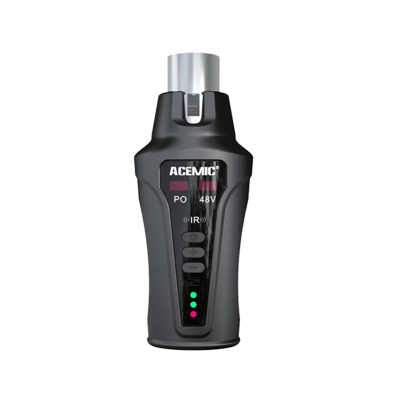 ACEMIC DV100T Беспроводная микрофонная система для Canon Nikon DSLR камеры/видеокамеры интервью звукозаписи, подключите передатчик XLR