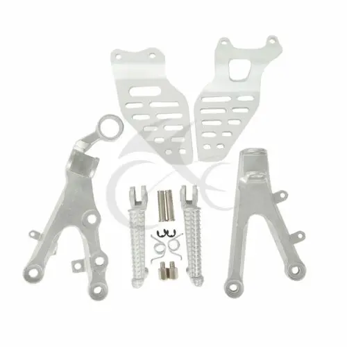 

Motorcycle Front Foot Rest Pegs Bracket Set For Yamaha YZF R6 2006-2017 07 08 09 10 New