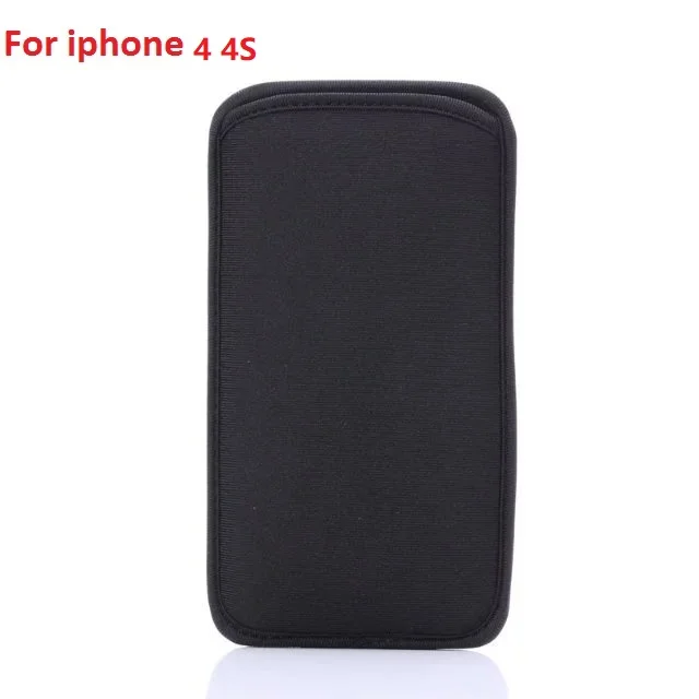 FOr iphone 4 4s 4,"~ 6,4" дюймов Универсальный неопреновый чехол сумка чехол для iphone 11 Pro Max XR XS Max 8 Plus для Galaxy Note 10 S10 PLUS S10e - Цвет: FOr iphone 4 4s