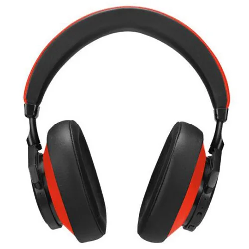 Red Новое поступление Bluedio T7 Bluetooth наушники пользовательский активный шумоподавление HiFi Звук гарнитура с микрофоном распознавание лица - Цвет: Red