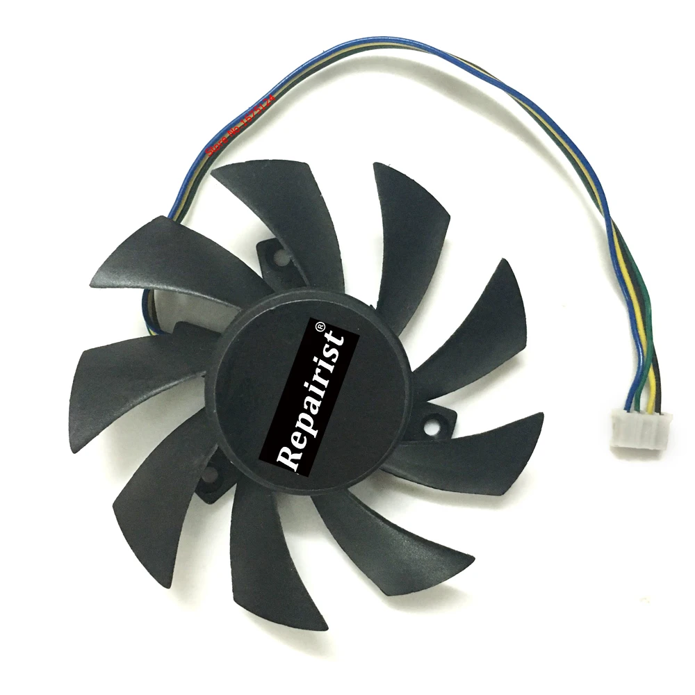 T128015SU 0.5A 4 провода 4Pin компьютерный радиатор Графика карты кулер для MSI R4770 HD4770