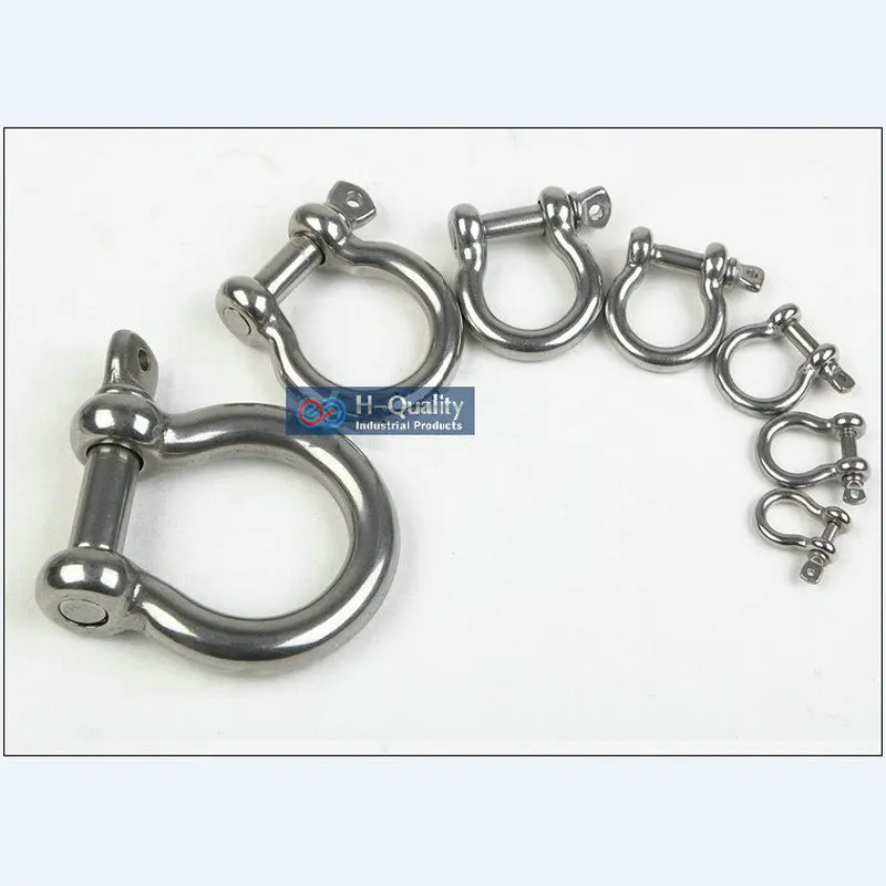 Нержавеющая сталь AISI 304 маленький мини Тип M5 анкерная скоба|shackle stainless|shackles stainless