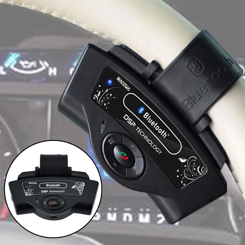 Handsfree Bluetooth автомобильные комплекты рулевое колесо Авто приемник для громкой