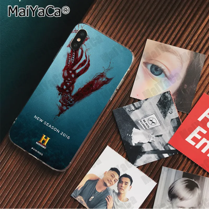 MaiYaCa сериал «Викинги» красочные милые аксессуары для телефонов Чехол для iphone 11 pro X XS MAX 66S 7 7plus 8 8Plus 5s XR чехол - Цвет: A2