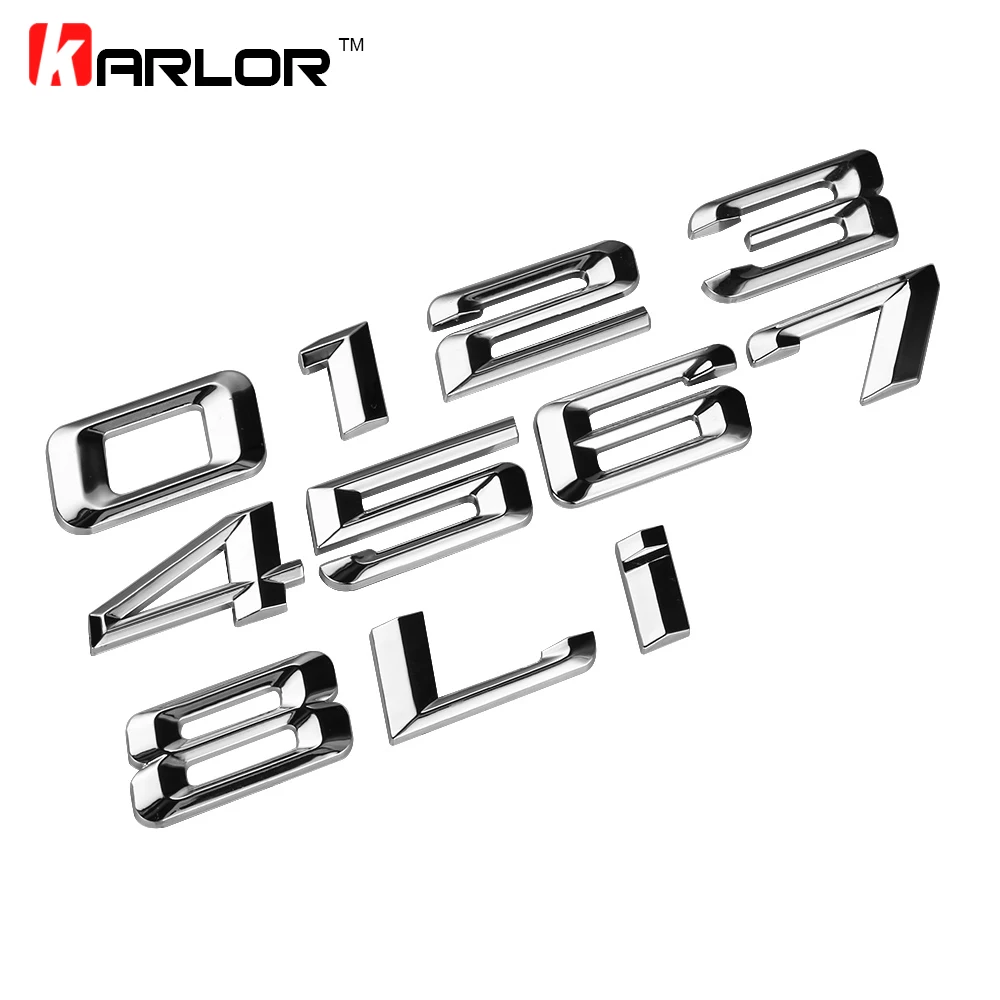 Автомобильный Стайлинг 3D ABS Автомобильная эмблема значок Логотип на задний