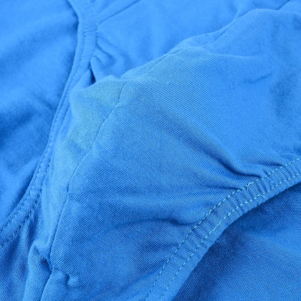 Трусы мужские большого размера 100% хлопок 5 шт./лот удобное нижнее белье