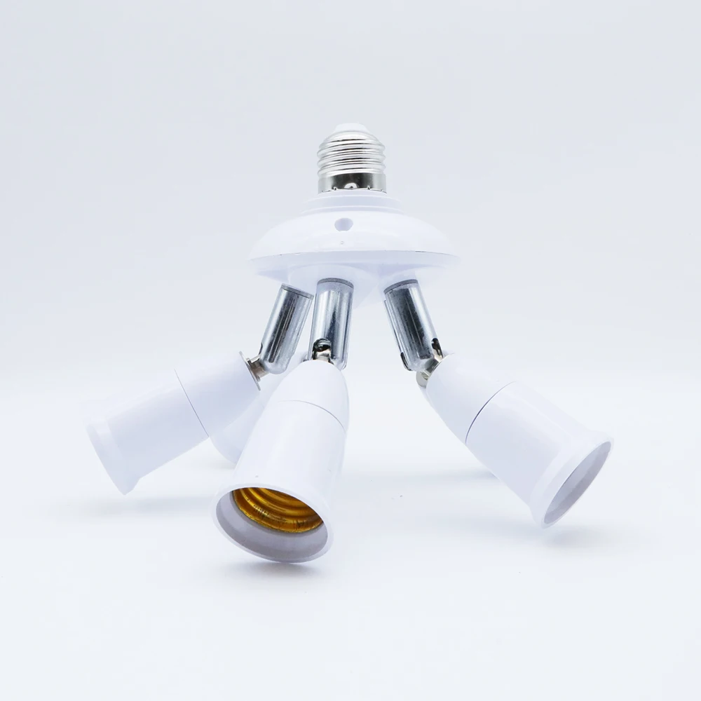 2/3/4/5 в 1 разветвитель на E27 для E27 лампочный адаптер конвертер гибкий расширенный держатель лампы для светодиодный лампы