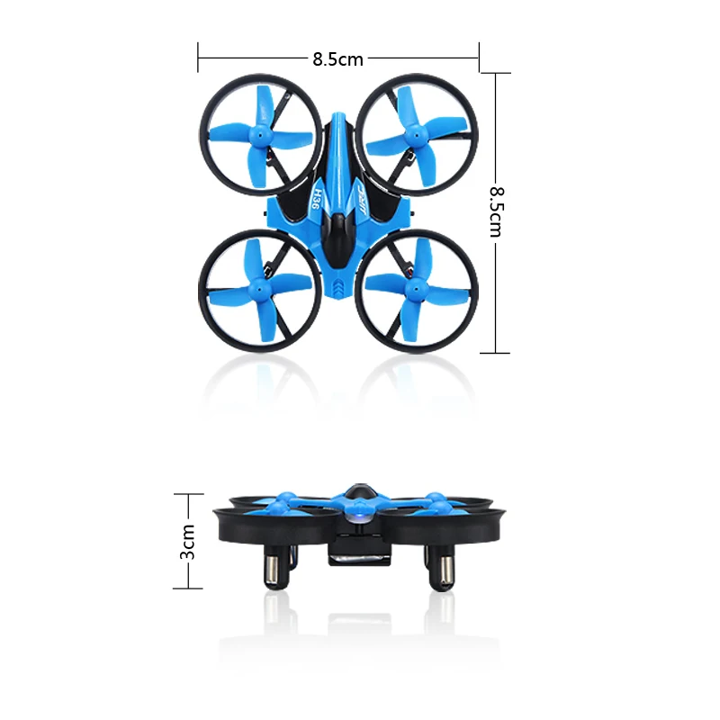 JJRC H36 Квадрокоптер Дрон один ключ возврат 2 4G 6 оси RC вертолет Безголовый режим