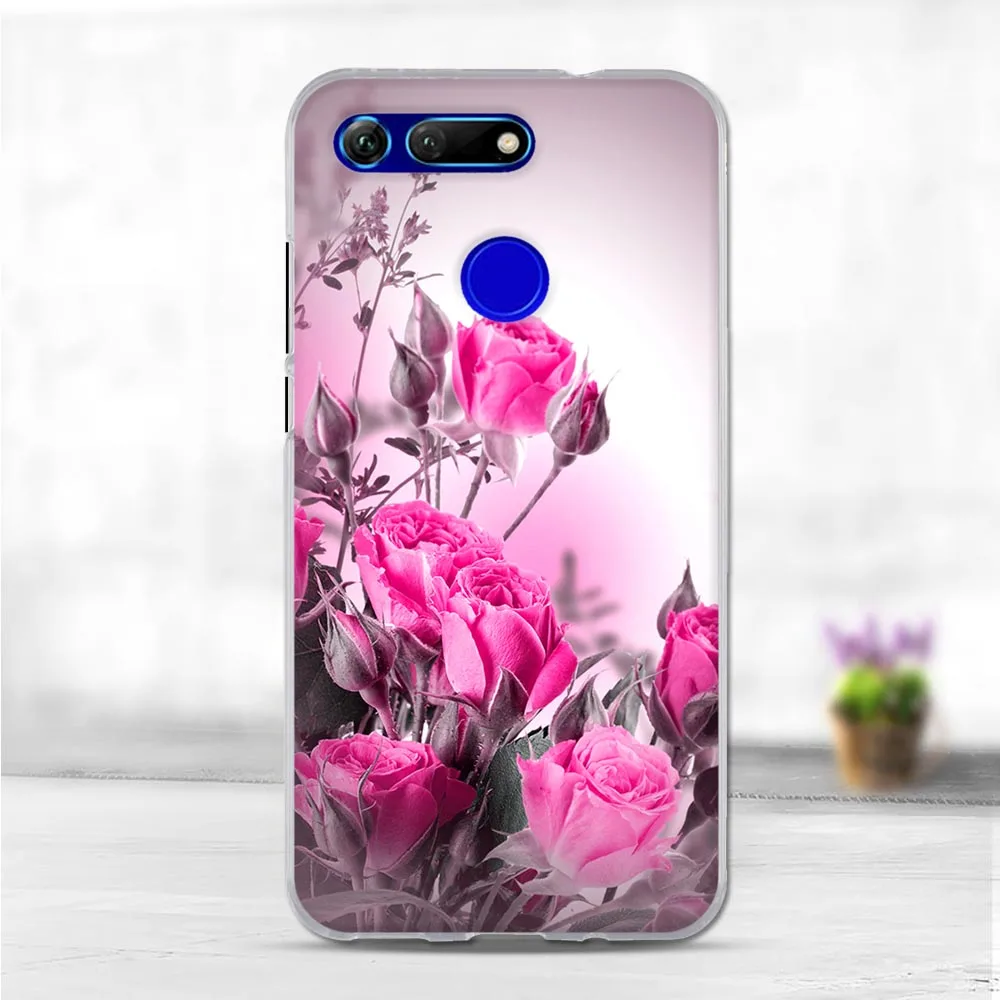 25 Чехол для Honor V20, чехол для huawei Honor View 20, мягкий силиконовый чехол, TPU, задняя крышка для huawei Honor V20, защитный чехол для телефона, Funda - Цвет: 25
