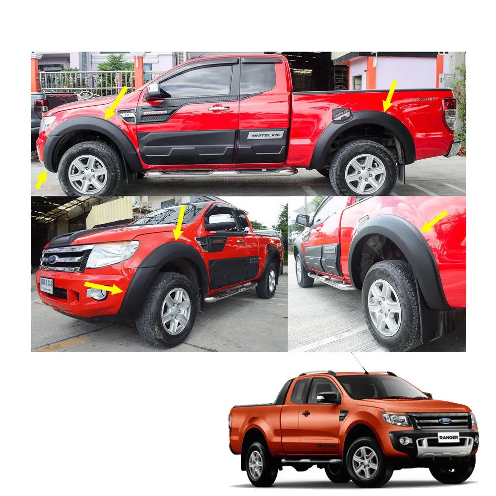 6 дюймов колесная арка арок ДЛЯ Ford Ranger T6 2012 2013
