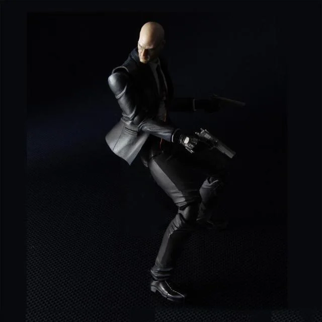 Новинка 23 см Hitman Codename Killer 47 игры Искусство игры ПВХ экшн фигурная Смола Коллекция Модель игрушки подарки