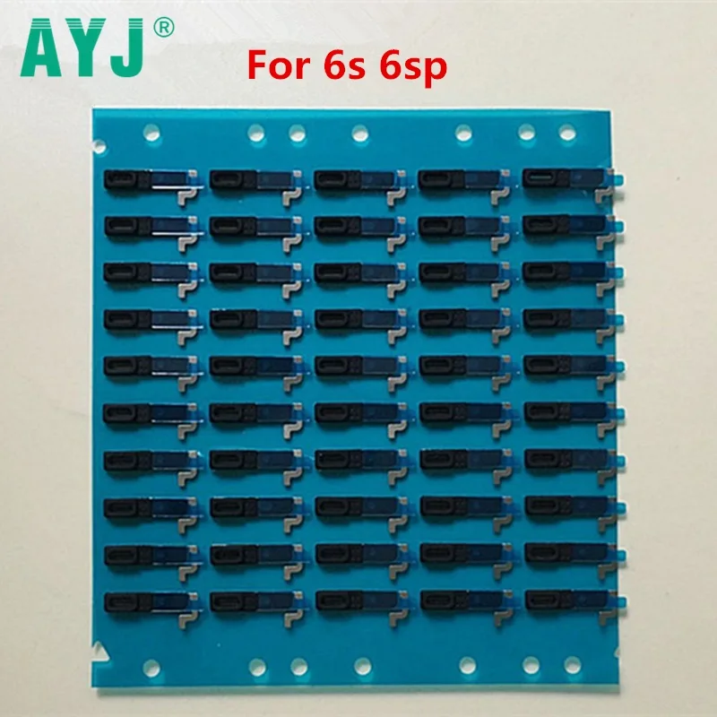 AYJ 100 шт. для iPhone 5s 6 6plus 6s 6splus 7 7plus клейкий наушник динамик защита от пыли