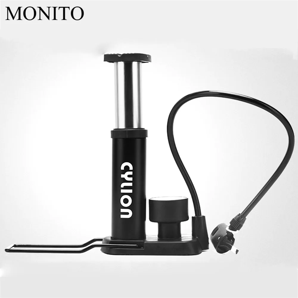 Мотоциклы насосы для автомобиля Moto ножной воздушный Портативный мини-насос