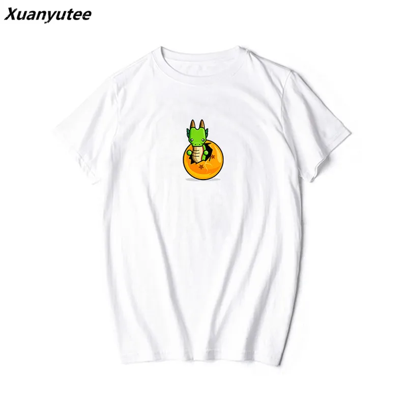 Xuanyutee Dragon Ball модная уличная футболка Homme Lover хлопковая с короткими рукавами и