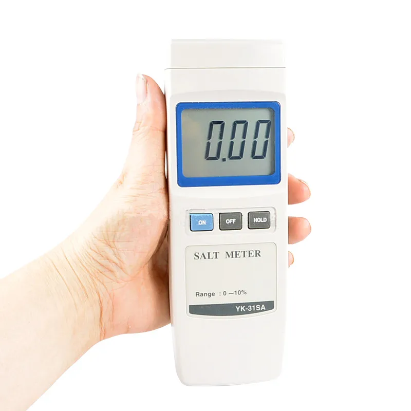 Hot Sale Original High Precision Digital Salt Meter 0-10% Weight Temperature 0-50C Salinity Analyzer Ratio | Инструменты