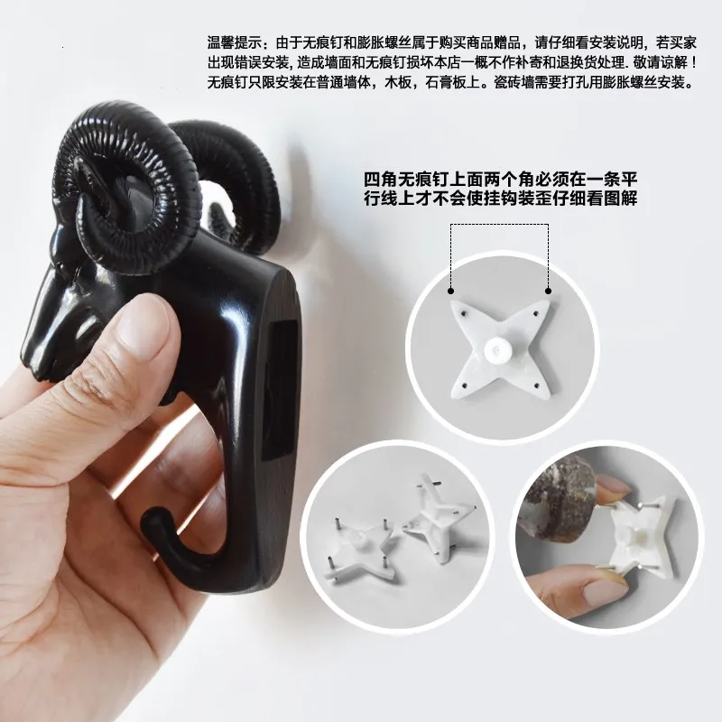 Головные крючки рогатки американский домашний декор модная искусственная