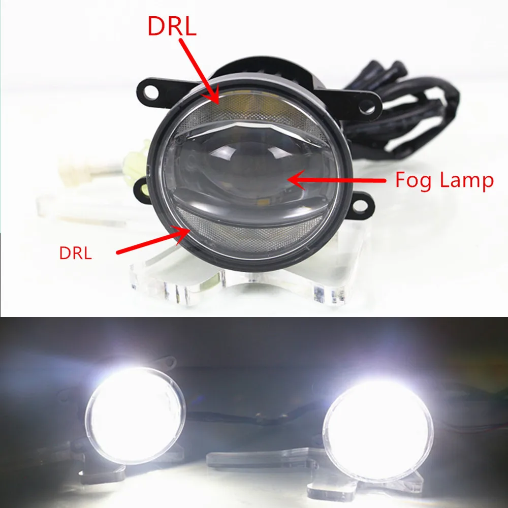 CSCSNL 2 шт. Светодиодные Автомобильные дневные ходовые огни и противотуманные фары