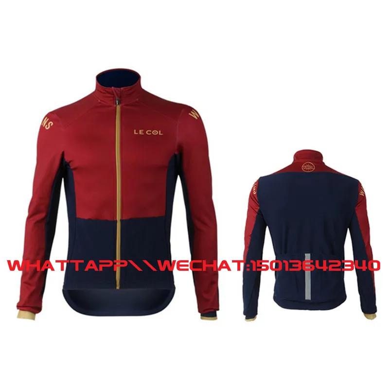 new Wiggins LE COL men's high quality spring thin long sleeve professional team cycling bicycle tight shirt thin fabric