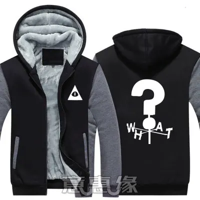 [Сток] Gravity falles Bill Cipher; костюм для косплея; куртки; пальто; длинное зимнее пальто на молнии с капюшоном; M-5XL с капюшоном для Хэллоуина; - Цвет: Зеленый