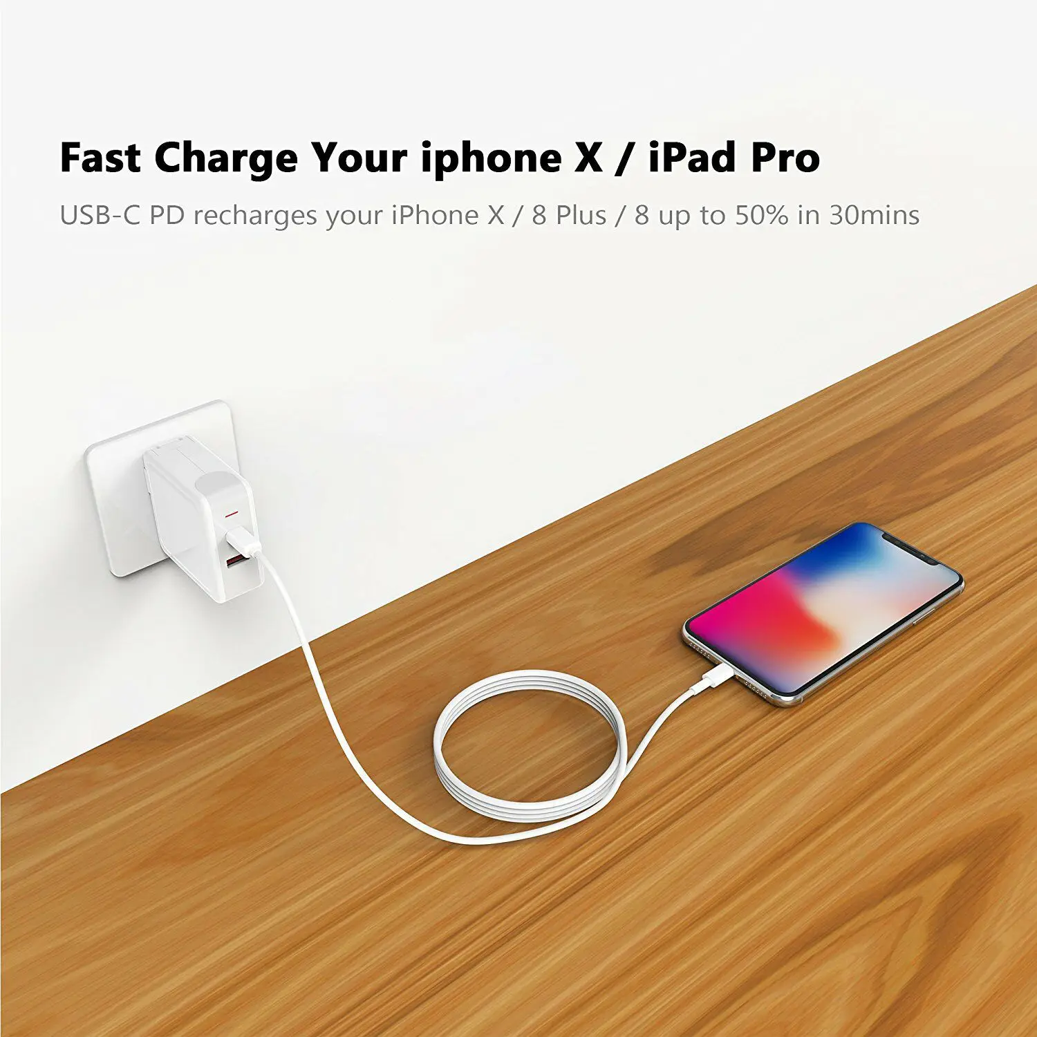 30 Вт USB PD зарядное устройство для iPhone Xs X MacBook Quick Charge type C PD 3,0 зарядное устройство для мобильного телефона Быстрая зарядка type-c PD зарядное устройство