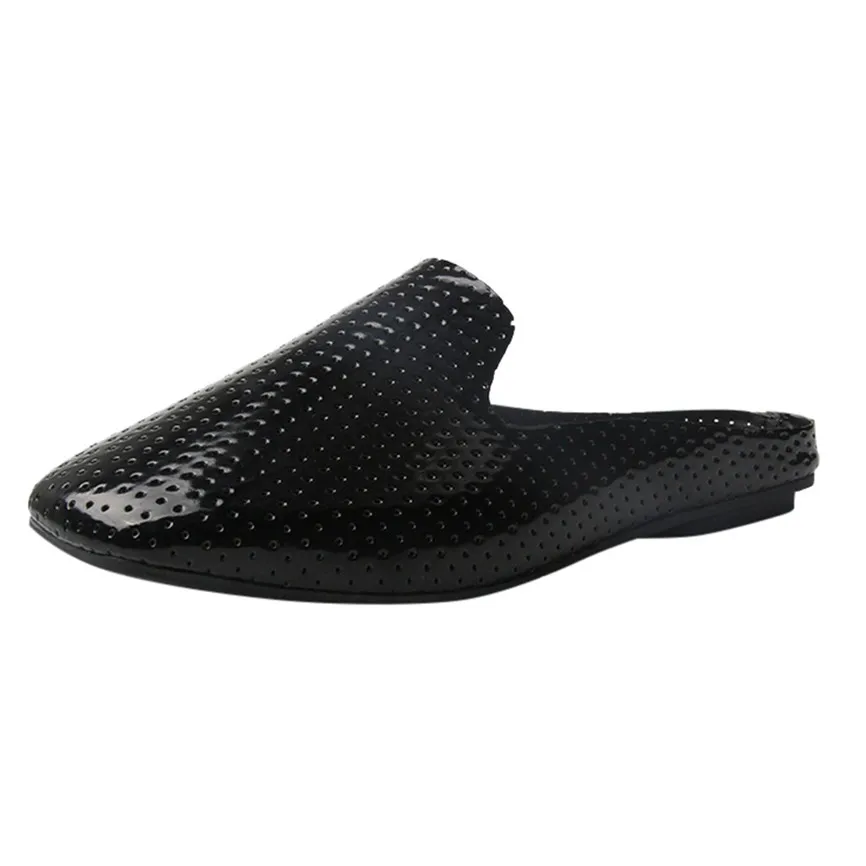 SAGACE/женские шлепанцы на низком каблуке пляжная обувь большого размера 28 #4 лето