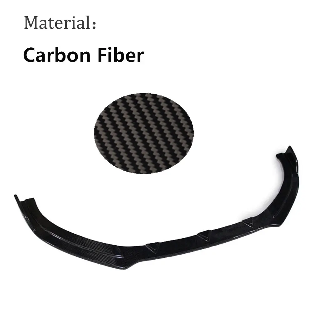 Автомобильный спойлер для переднего бампера из углеродного волокна Audi A3 Sline S3