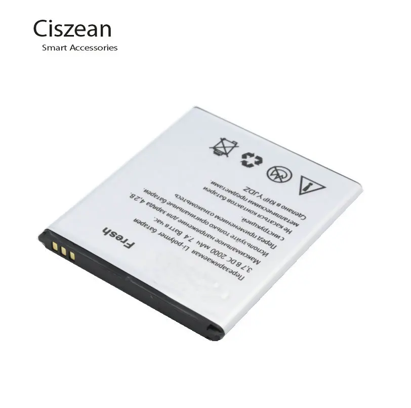 Ciszean 2000 мА/ч 7.4Wh 3.7VDC литийионный Аккумулятор для Батарея тачскрин