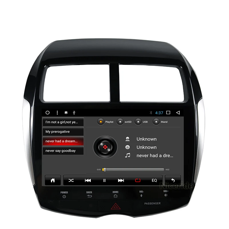 10 2 &quot2 Din Android 7 1 автомобильный gps радио для Mitsubishi ASX Citroen C4 Авторадио навигации