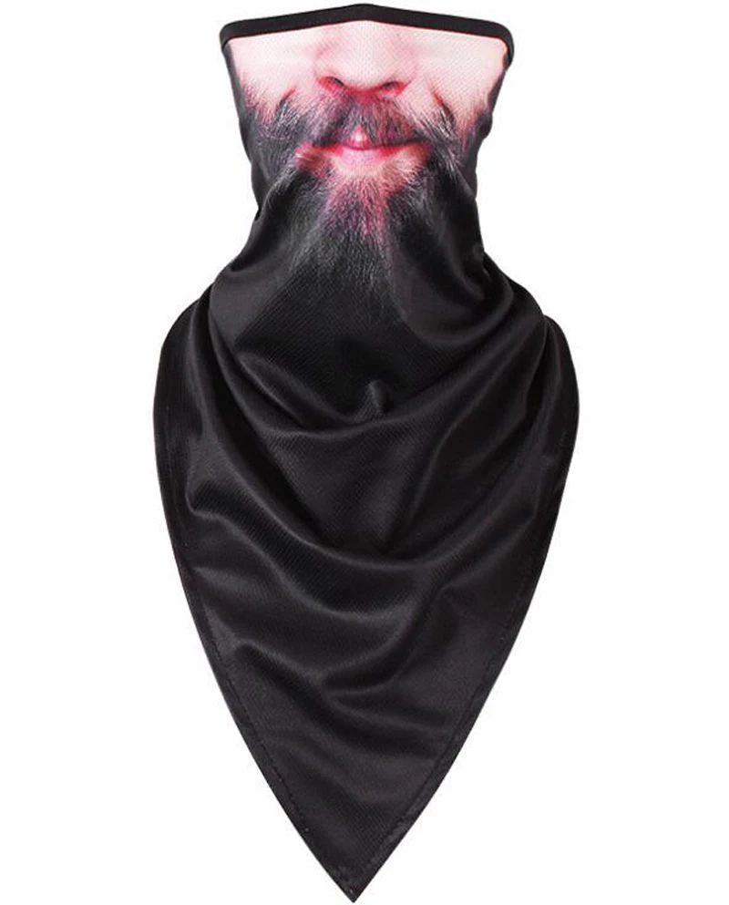 1 шт. шарф с защитой от УФ-лучей для езды на велосипеде спорта льда тканевые шарфы