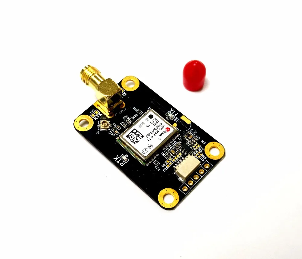 RTK ГНСС модуль neo m8p 0 11 высокая точность gps ГЛОНАСС уровень UART сделать rtk мобильный