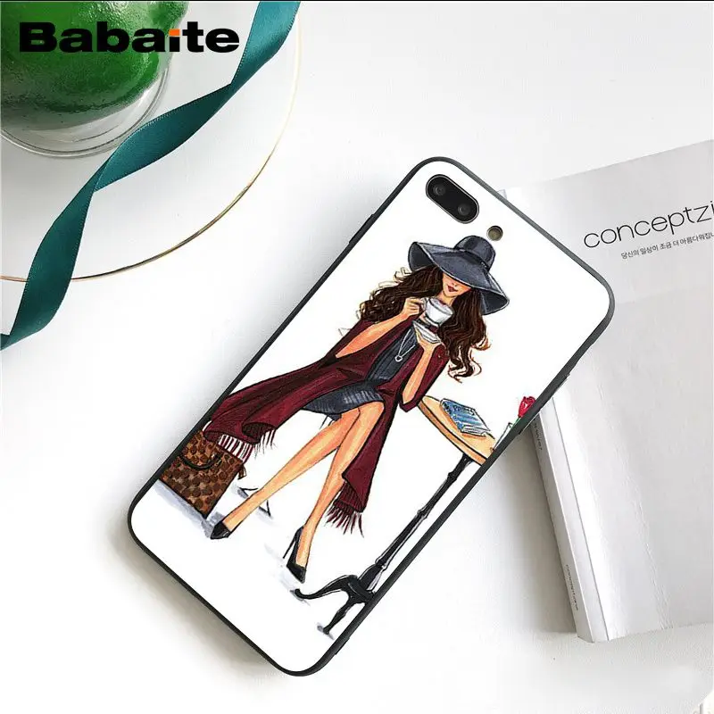 Babaite VOGUE, королева, принцесса, девочка, босс, кофе, телефон для iphone 11 Pro, 11Pro, Max 8, 7, 6, 6S Plus, X, XS, MAX, 5, 5S, SE, XR