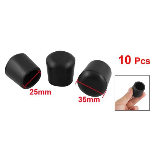 Черные резиновые подушечки для ног 10 шт. 25 мм|furniture rubber pads|furniture padsfurniture foot pads |