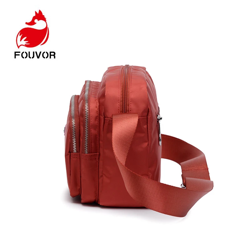 Fouvor оригинальные женские сумки-мессенджеры, мульти карман на молнии, женская маленькая сумка через плечо, женская сумка, сумка для мобильного телефона