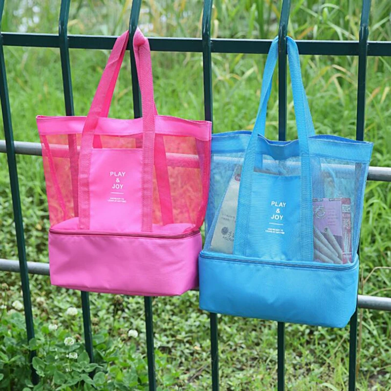 Термосумка для ланча женщин сумка холодильник еды и пикника взрослых