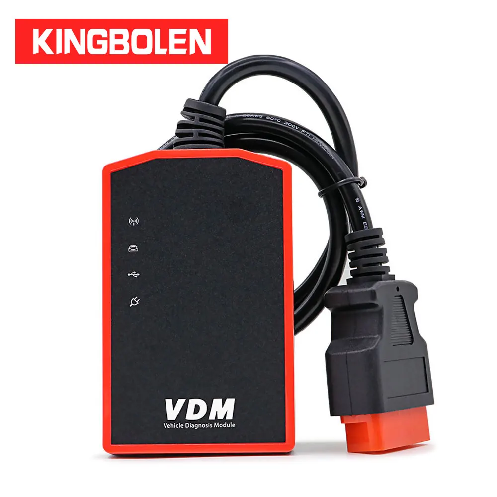 UCANDAS VDM V3.9 wifi беспроводной универсальный автомобильный диагностический инструмент Авто OBD2 сканер VDM WindowsPC/Android полная система Авто сканер