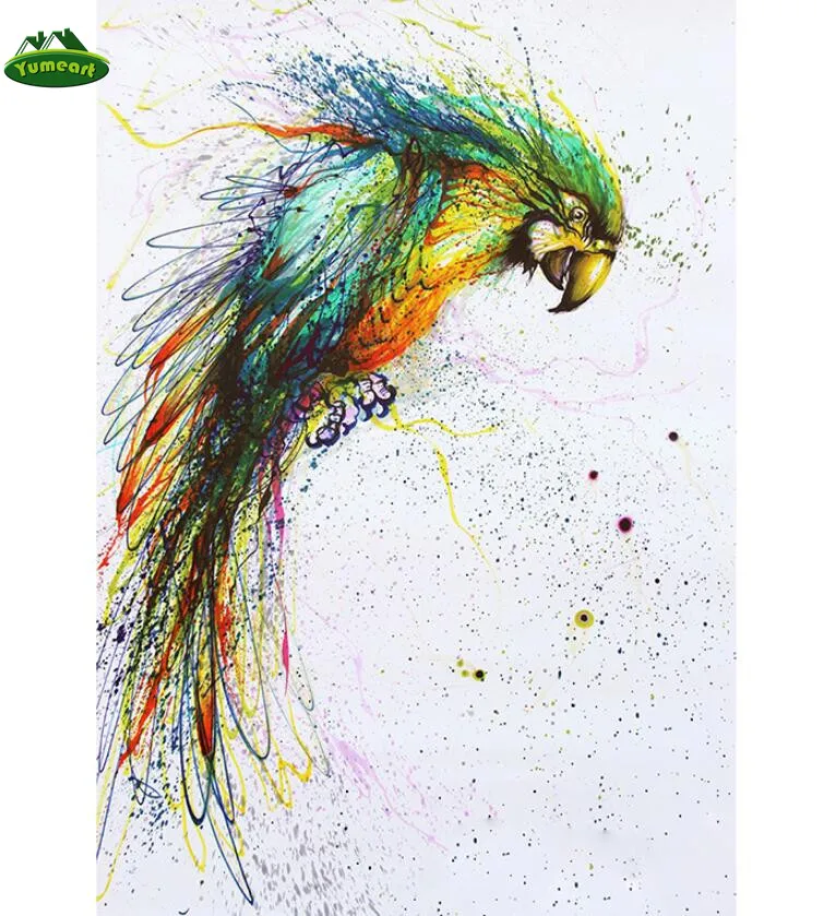 YUMEART Алмазная вышивка птица diy 5d дерево мозаика горный хрусталь картина крестиком