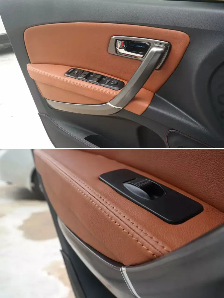 12 шт ПУ для FAW BESTURN X80 2013- двери планкпоручень декоративная крышка