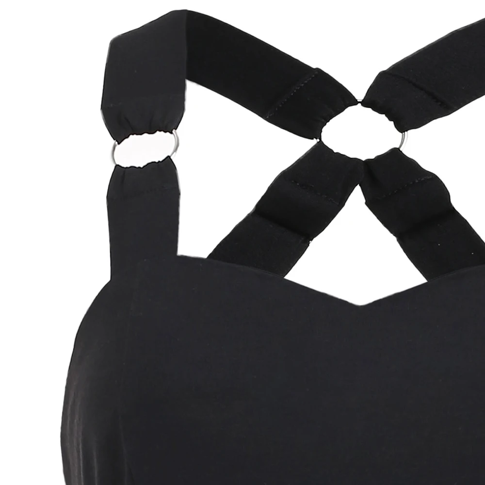 ZAFUL шотландская печать вставка асимметричное женское платье повседневное милое