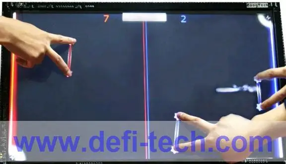 DefiLabs 32 дюймов IR мульти сенсорный экран панель без стекла 12 точек/быстрая доставка