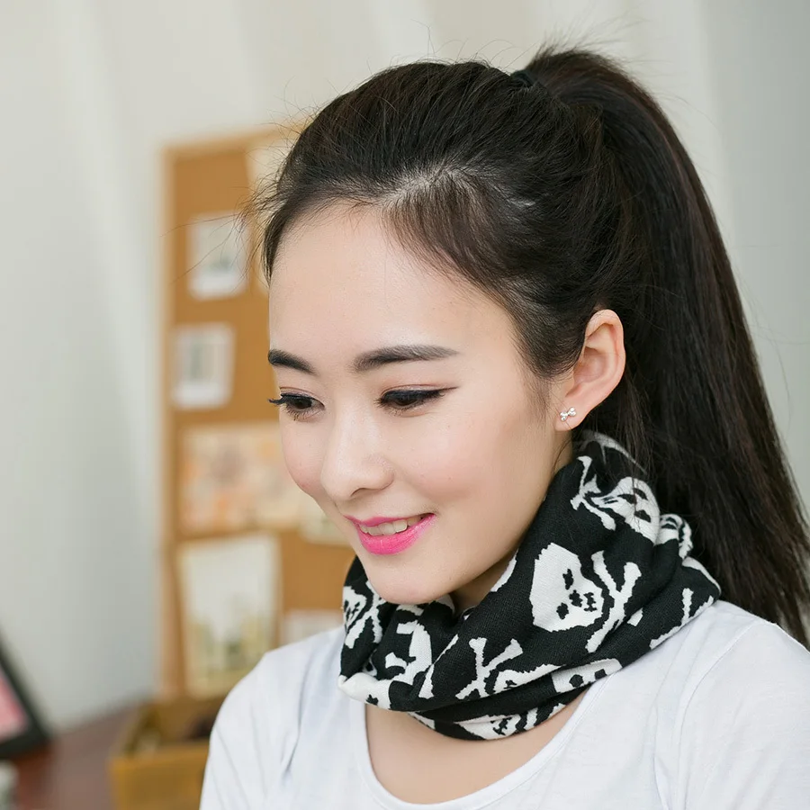 Весенне-осенняя вязанная шапка унисекс Зимние Шапки Черепа Стиль Skullies &amp Beanies для