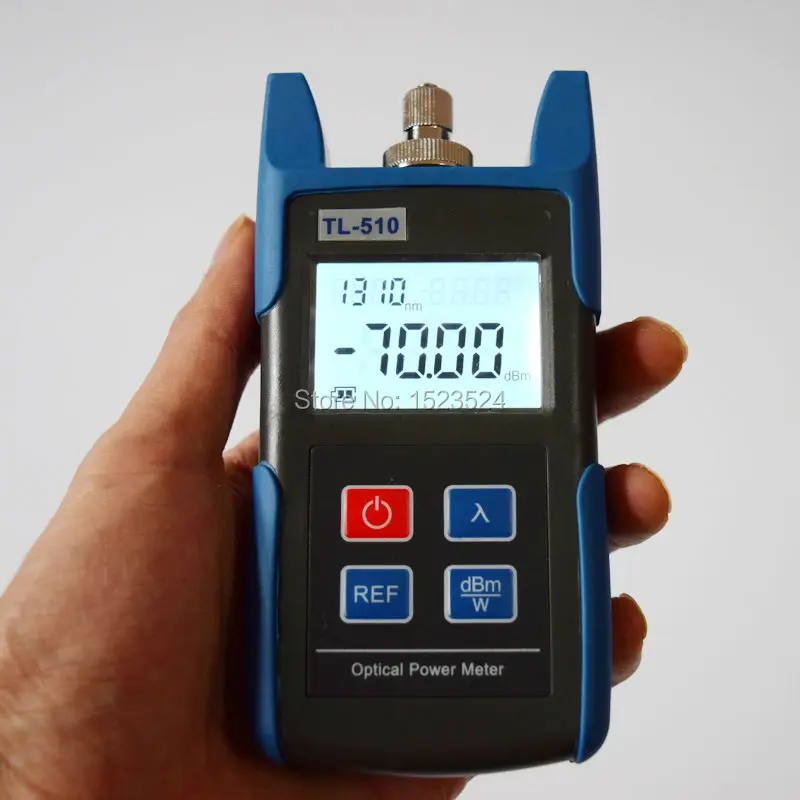 FTTH Оптический мультиметр TL510A оптический измеритель мощности+ TL512 1310/1550nm оптический светильник источник