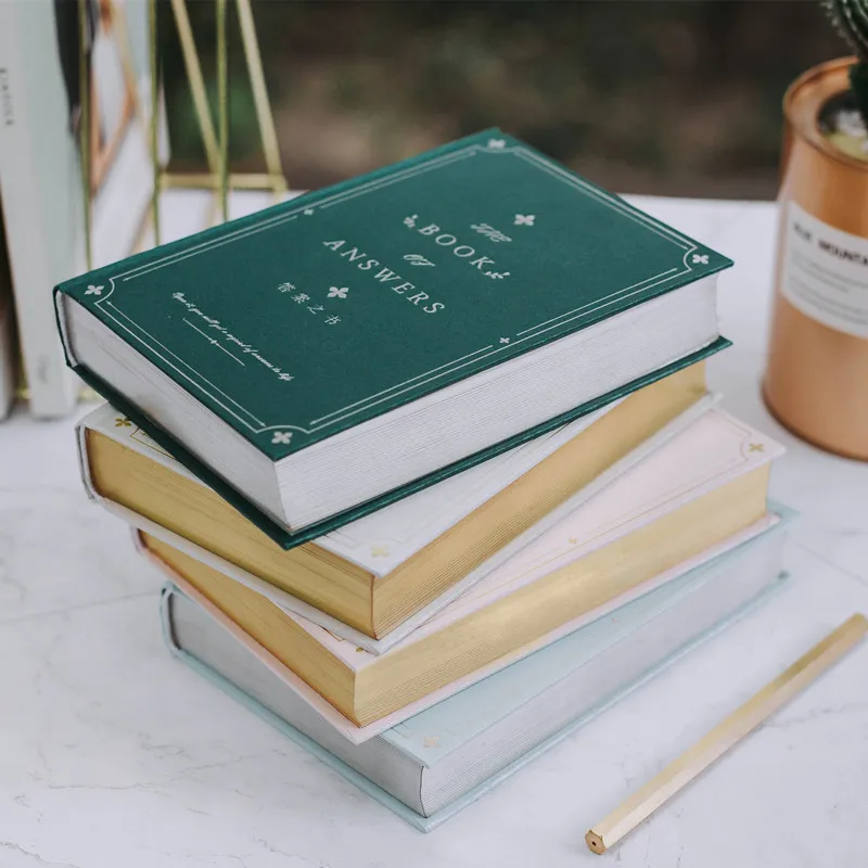 

"Answers Book ver.2" Big Hard Cover Journal Diary Lined Papers Freenote Study Working Notebook Stationery Gift