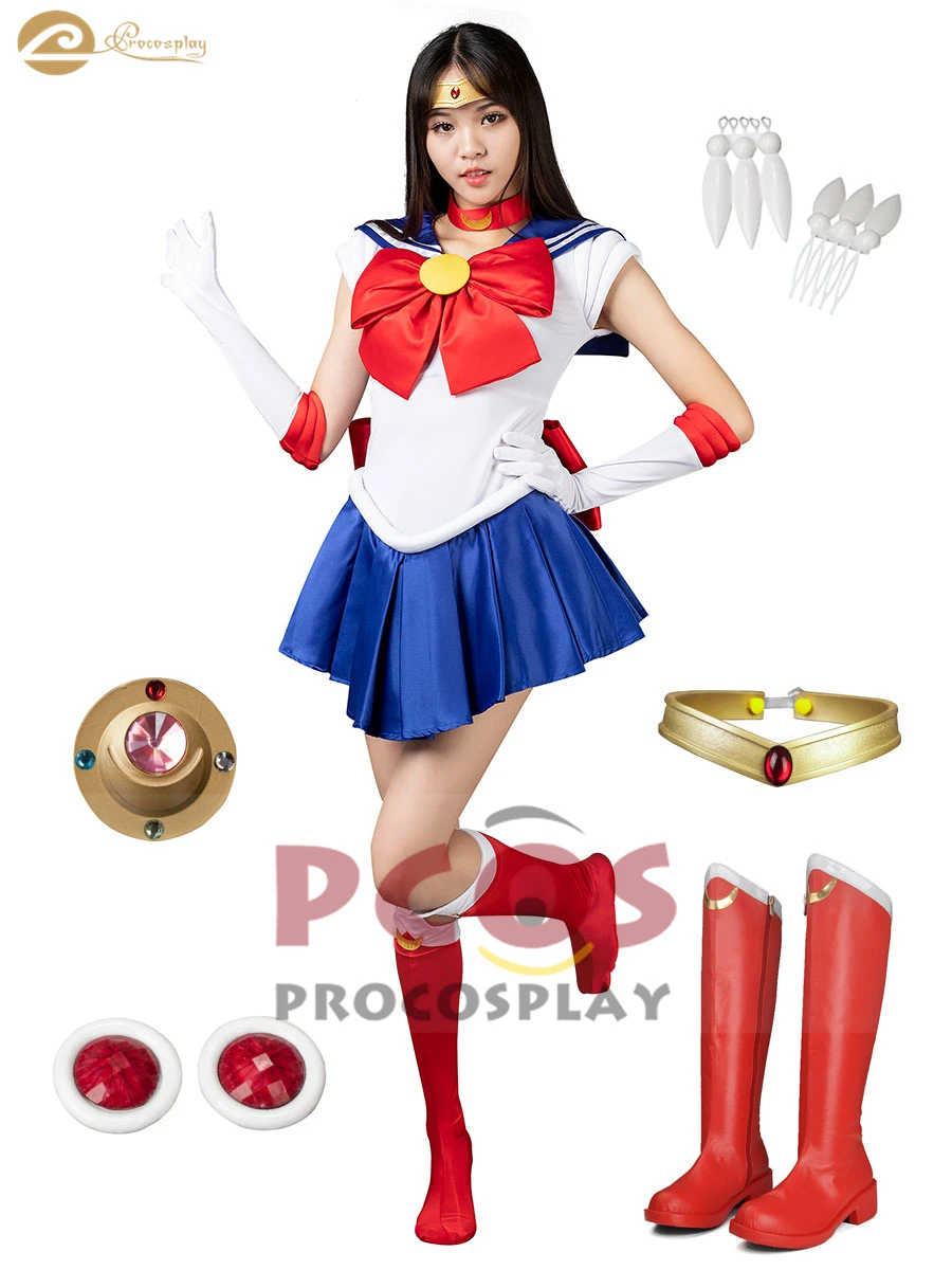 Костюм для косплея аниме Сейлор Мун Сапоги унисекс из м/ф Сэйлор Usagi Серена