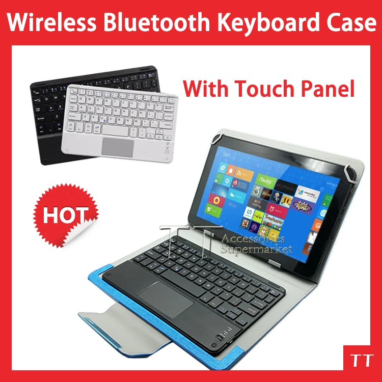 Универсальный чехол-клавиатура с Bluetooth для Teclast TBook10 10," tablet TBook 10 S, беспроводной Чехол-клавиатура с Bluetooth+ подарки