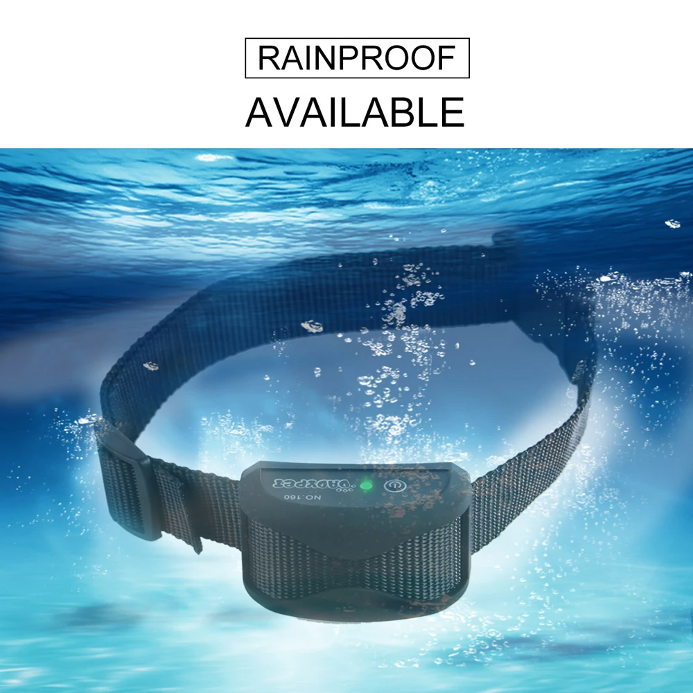 Ошейник для дрессировки питомцев 2 собаки 800 ярдов перезаряжаемый